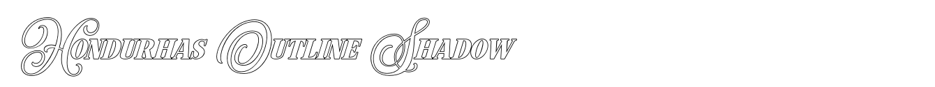 Hondurhas Outline Shadow image